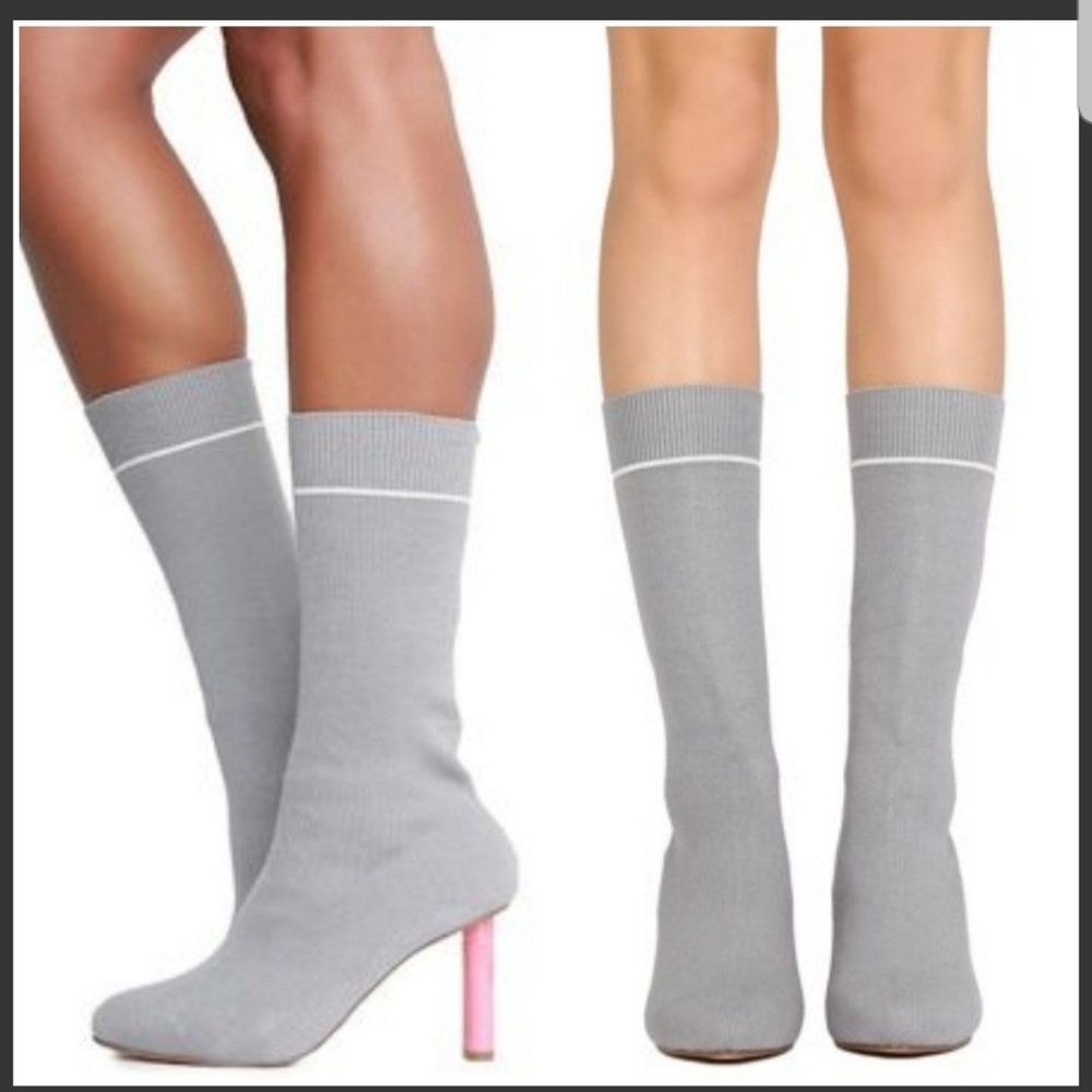 Cape Robbin Dneuce Sweater Knit Sock Boots